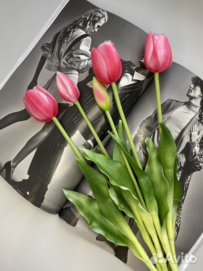 Силиконовые тюльпаны