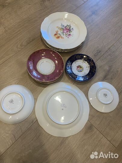 Тарелки, блюдца ГДР, Чехия