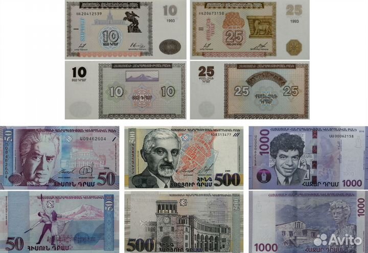 Банкноты Азии (снг)