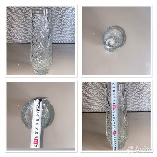 Вазы хрусталь времен СССР