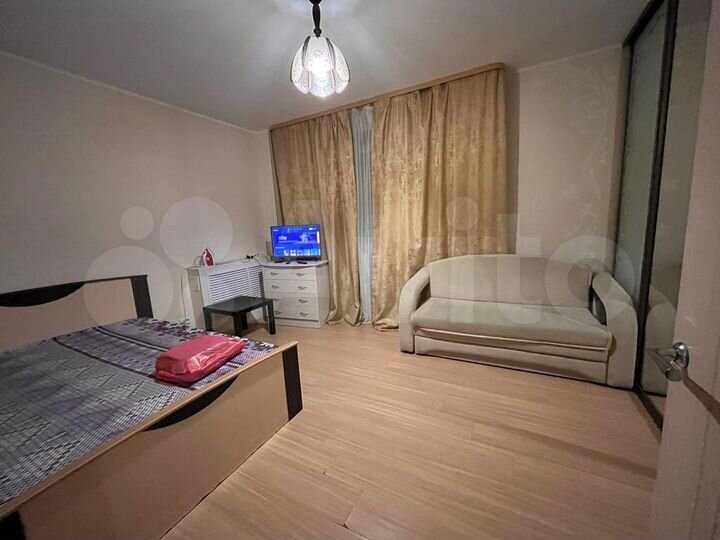 1-к. квартира, 40 м², 2/6 эт.