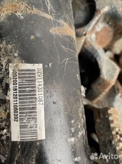 Вал карданный межосевой shaanxi