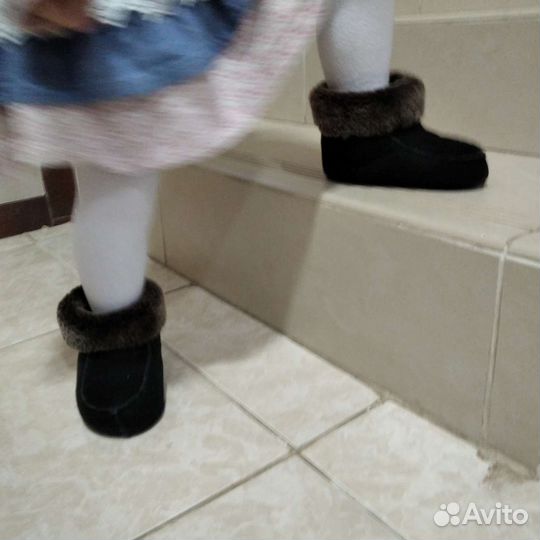 Пинетки (ботики тапочки чешки меховушки)