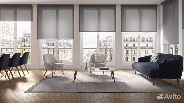 Рулонные шторы. Сейчас на все ткани -68%