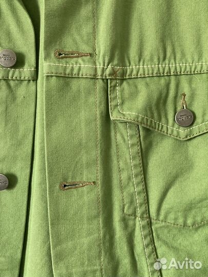 Зеленая джинсовая куртка Engbers, L