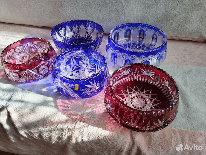 Цветной хрусталь Германия ГДР