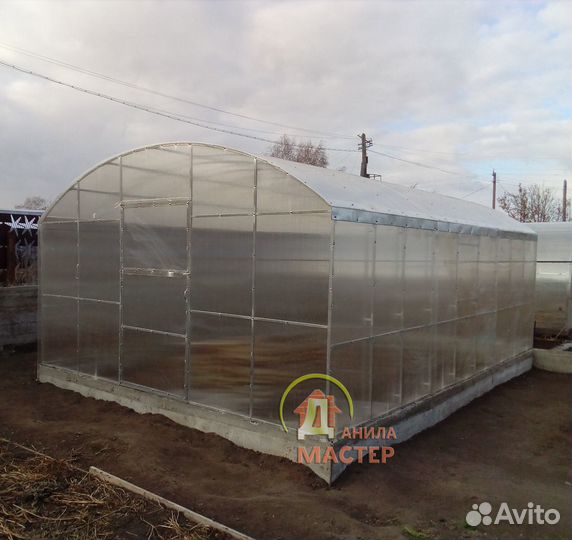 Теплица прямостенная