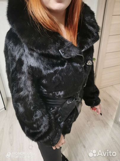 Шуба норковая автоледи