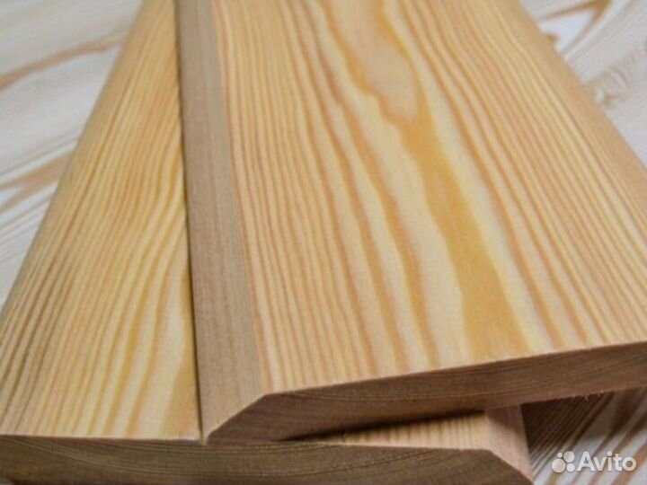 Планкен лиственница 19 мм сорт прима