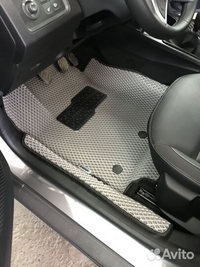 Коврики в автомобиль eva в подарок подпятник + 2 л