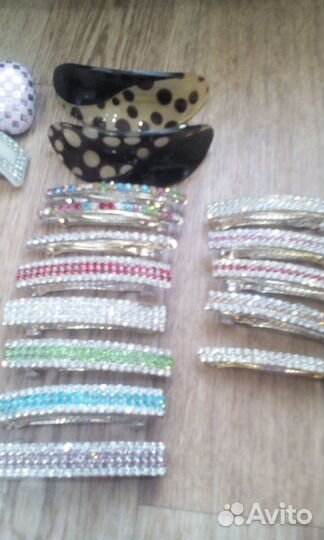 Заколки, крабики, резинки, шпильки