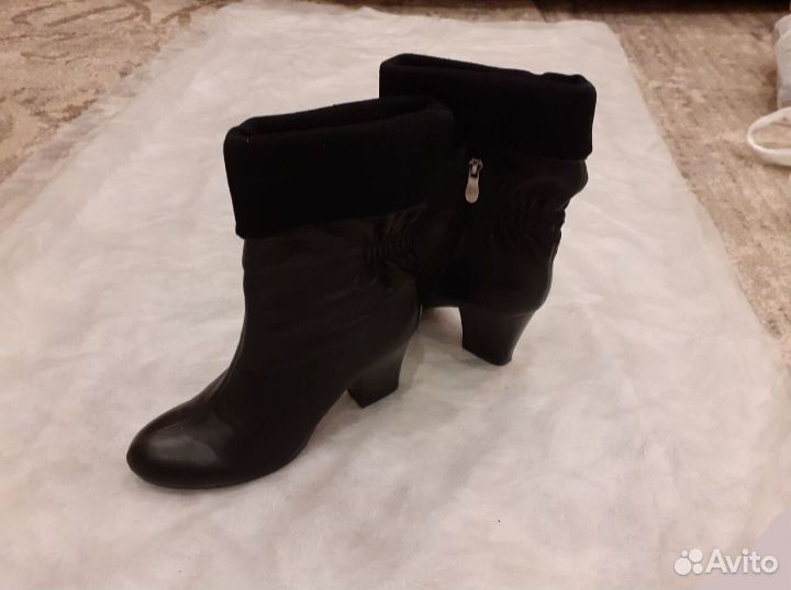 Сапоги кожа 37 размер