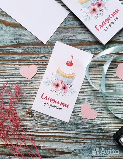 Дизайн визитки, листовки, баннер