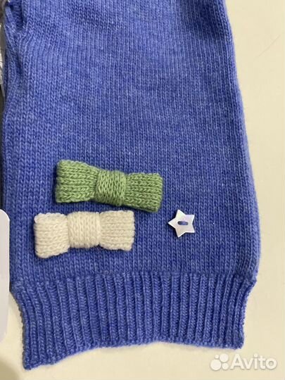 Rosalba брендовый шарф для девочки шерсть