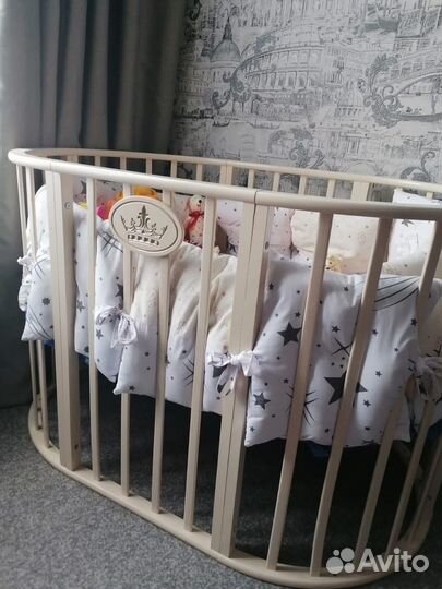 Детская кроватка трансформер