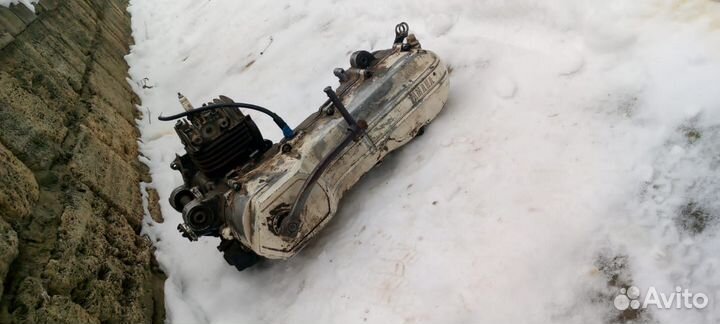 Двигатель Yamaha от скутера