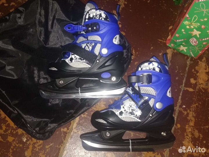 Коньки раздвижные на мальчика