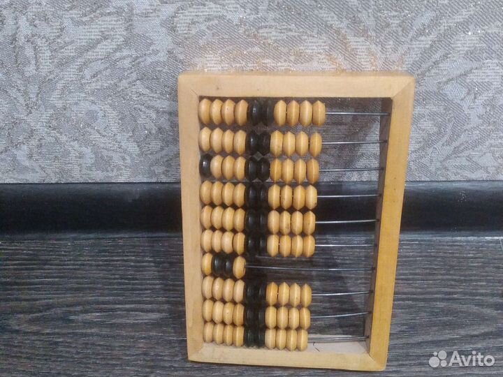 Счеты ученические деревянные СССР