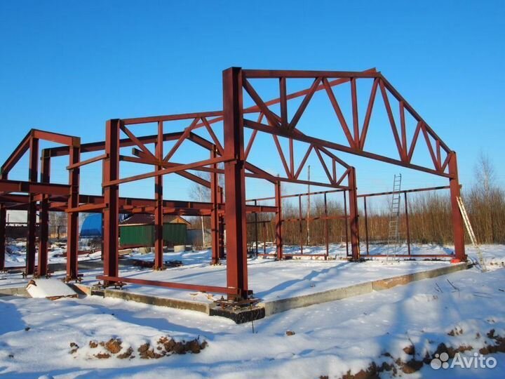 Промышленные навесы, цеха, склады