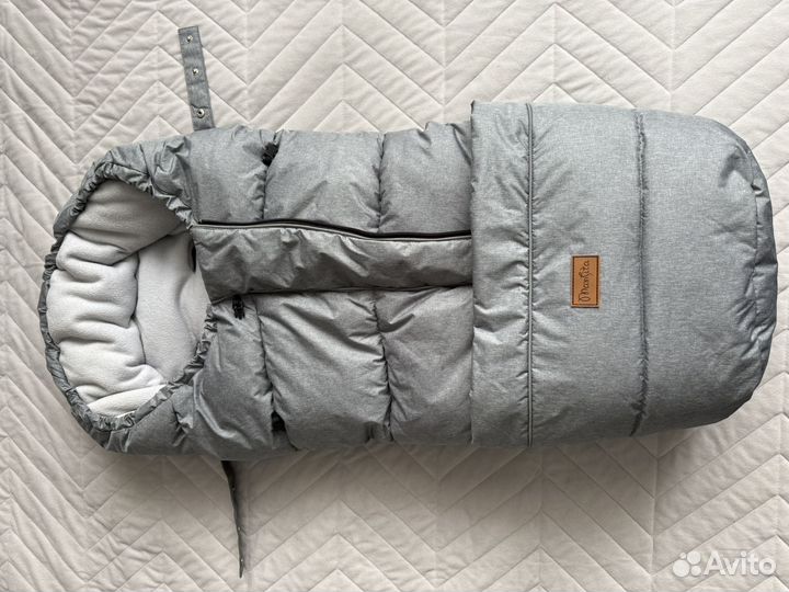 Зимний конверт в коляску