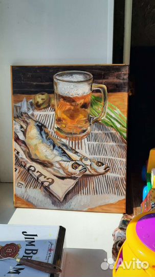 Картина маслом на холсте 