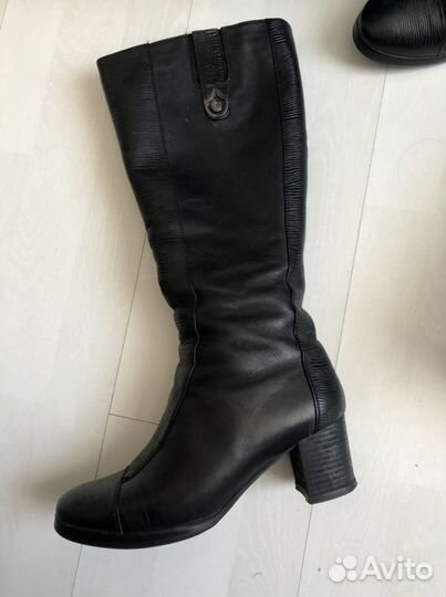 Сапоги зимние кожанные 37р cavaLetto