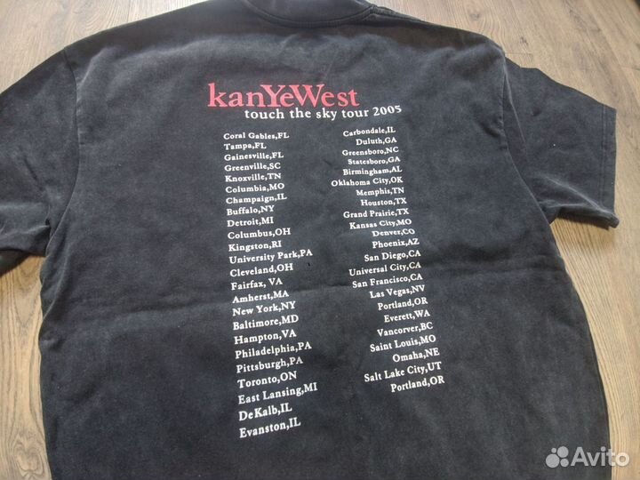 Футболка Kanye West Late Registration oversize М