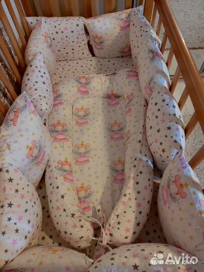 Комплект в детскую кроватку бортики