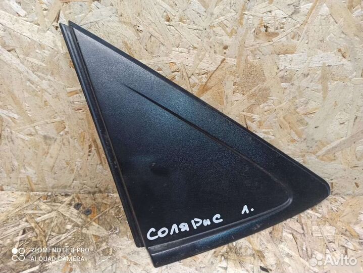 Накладка крыла задняя левая Хундай Солярис 1