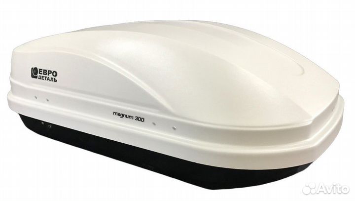 Автомобильный бокс евродеталь Магнум 300 серый кар