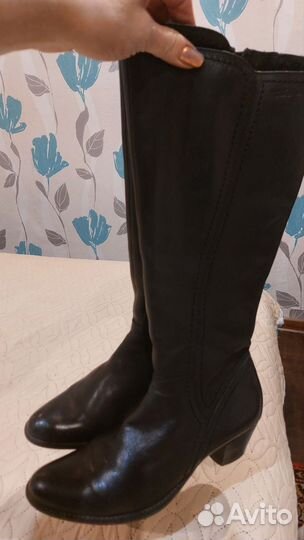 Сапоги женские натуральная кожа,Германия,р39