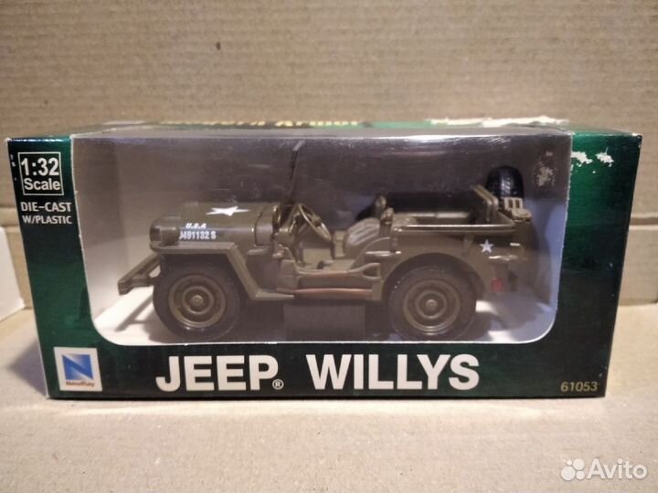 Модель автомобиля jeep willys