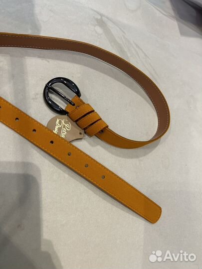 Ремень женский под замшу