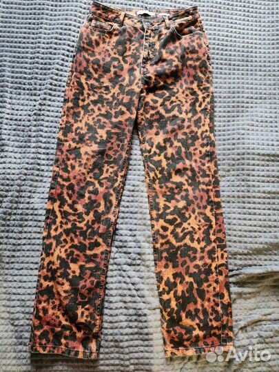 Джинсы леопардовые reserved