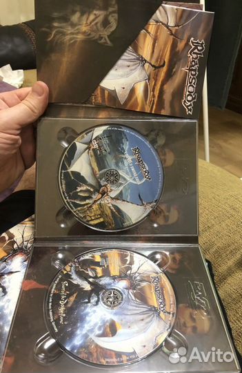 Лимитированное издание группы Rhapsody CD/DVD