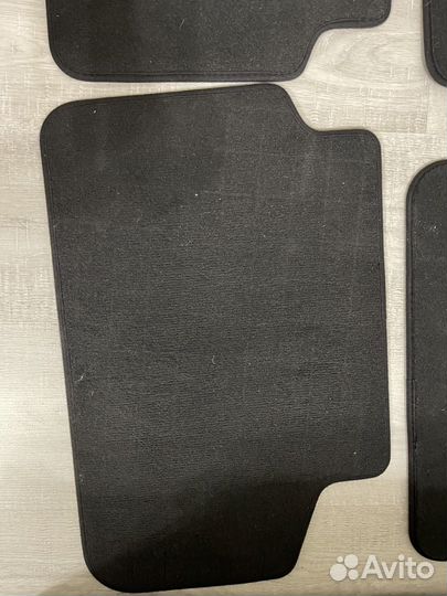 Замшевые коврики для салона BMW 5er G30