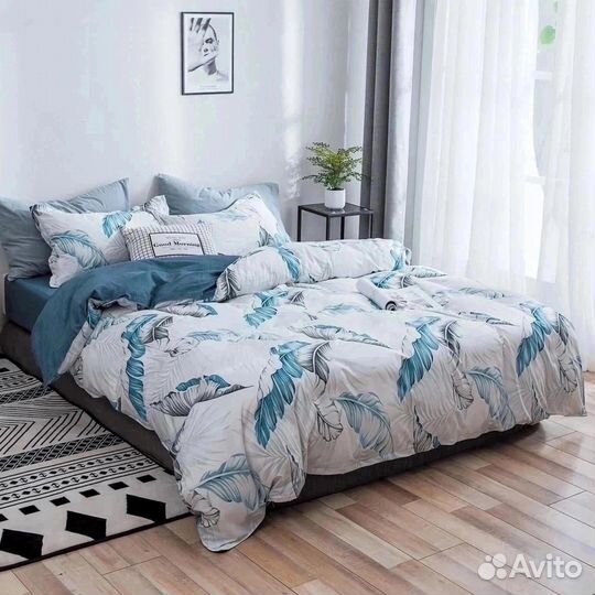 Белье постельное евро