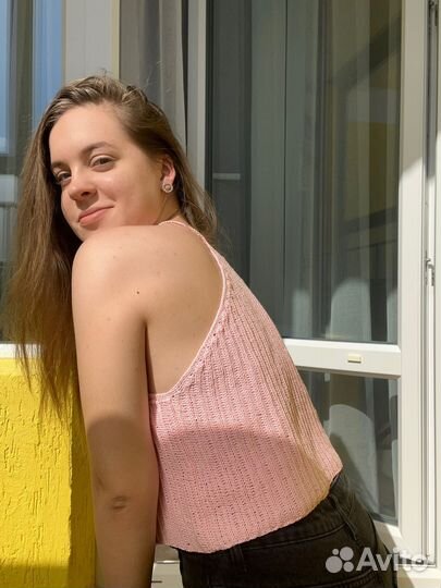 Новый вязаный топ 44-46