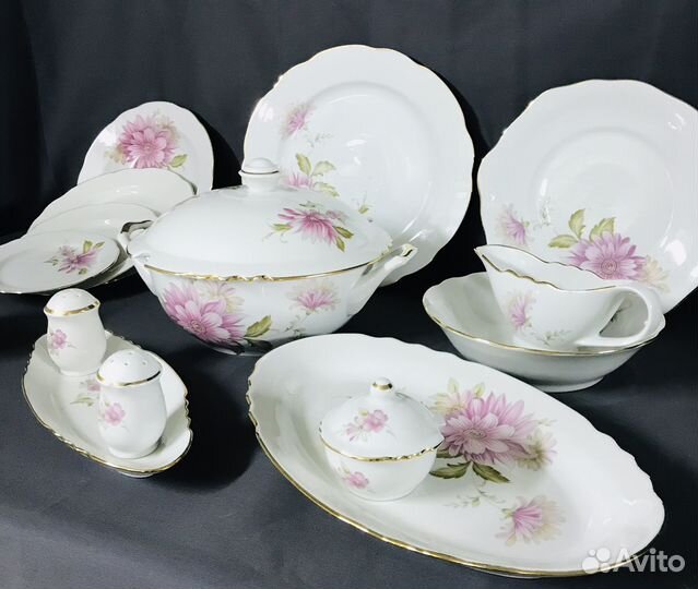 Сервиз столовый дфз Астры