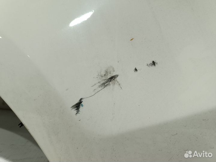 Крыло BMW 1-series E81 E82 E87 E88 41357133227 переднее левое белый NA6513