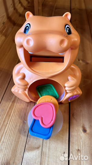 Игрушка бегемот интерактивная