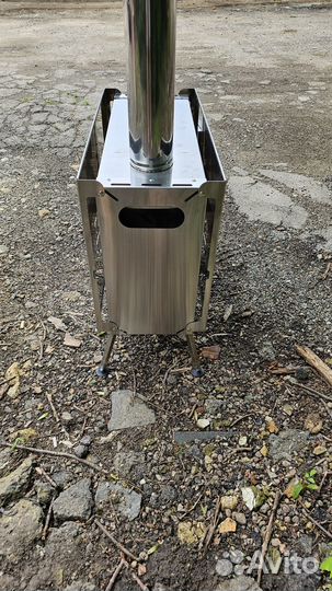 Печь intent Каменка XL для палатки или моб. бани