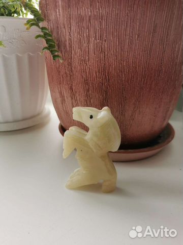 Лошадь статуэтка оникс