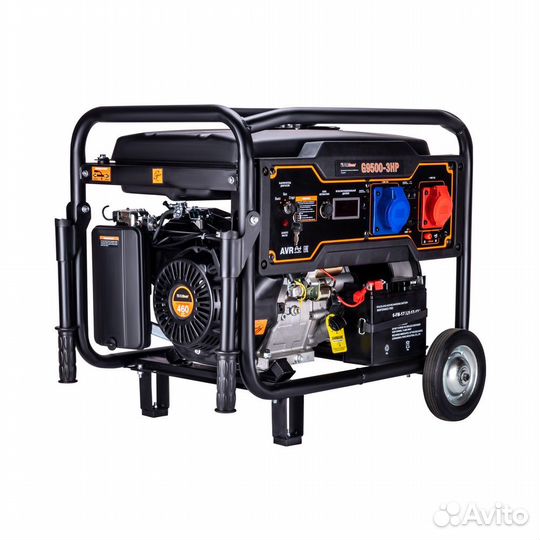 Бензиновый генератор foxweld expert G9500-3