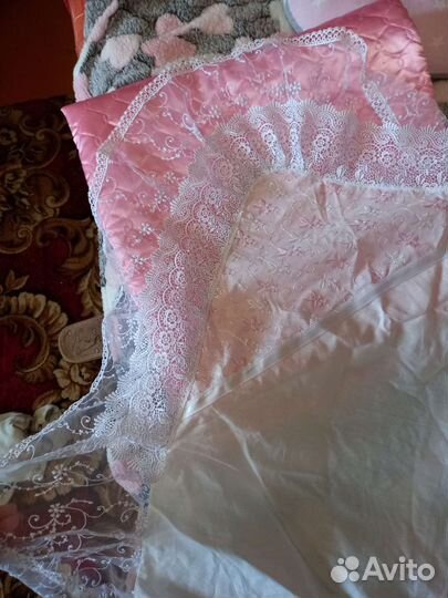 Конверт на выписку для девочки осень весна