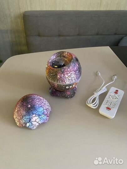 Проектор ночник яйцо дракона новый