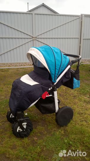 Прогулочная коляска с допами в отл/с