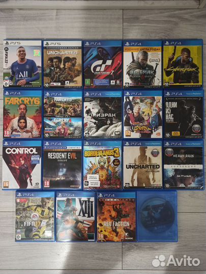 Игры на PS4 и PS5