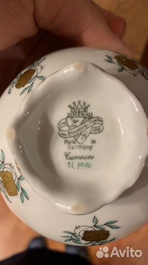 Набор столовой посуды антикварный Германия