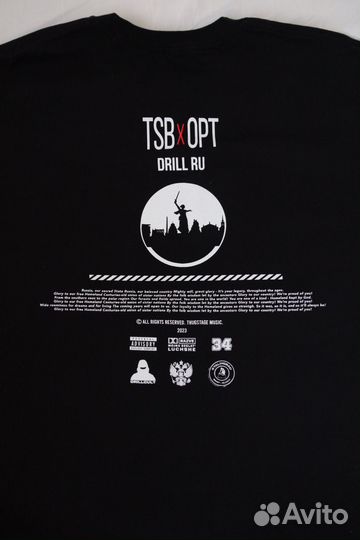 Футболка TSB x OPT мерч